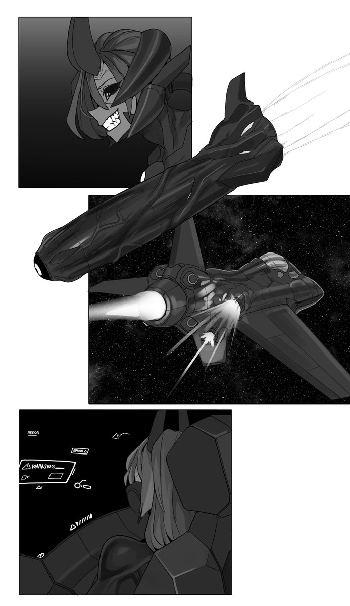 OmegaProcessor's tweet photo. Machina dog fight 1~4 https://t.co/kFWQU7Vgr2