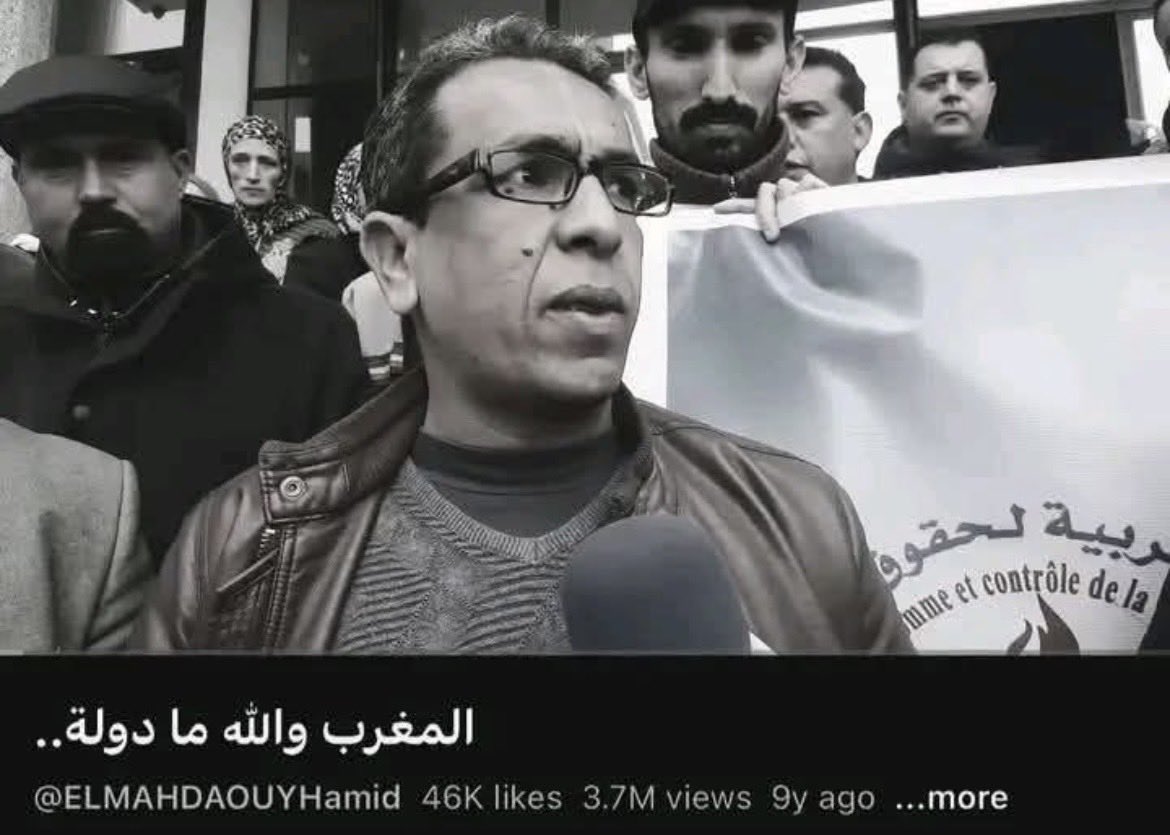 ninaaaa__05's tweet photo. كانعاود نشوف الفيديو كل مرة من باب تعذيب الذات وباش تعرف باللي الحياة ماشي ساهلة وكانخرج منه بالخلاصة المهداوية العظيمة: https://t.co/mA0soKxhwT