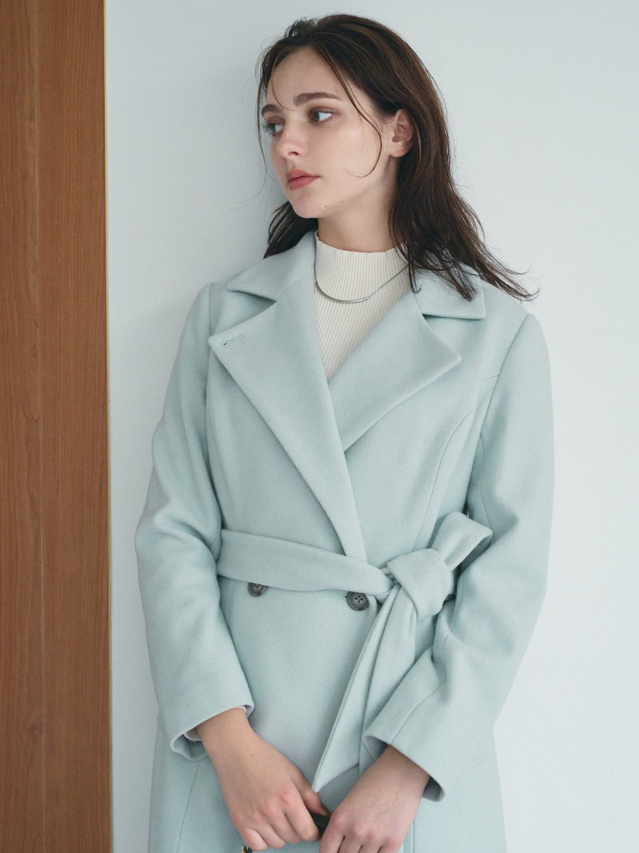 for_overe's tweet photo. ─ ÉTOFIE（エトフィ）─

Lamb wool-blended classic melton coat
｜MINT

冬の装いに、澄んだミントの彩り。

しなやかなメルトン素材が描く、
上品で美しいシルエット。

𝑆𝑝𝑒𝑐𝑖𝑎𝑙 𝑂𝑓𝑓𝑒𝑟
10/26 𝑚𝑜𝑛 10:00まで 5%OFF

https://t.co/0xX0tsYnVQ https://t.co/9cBVz1sD7z