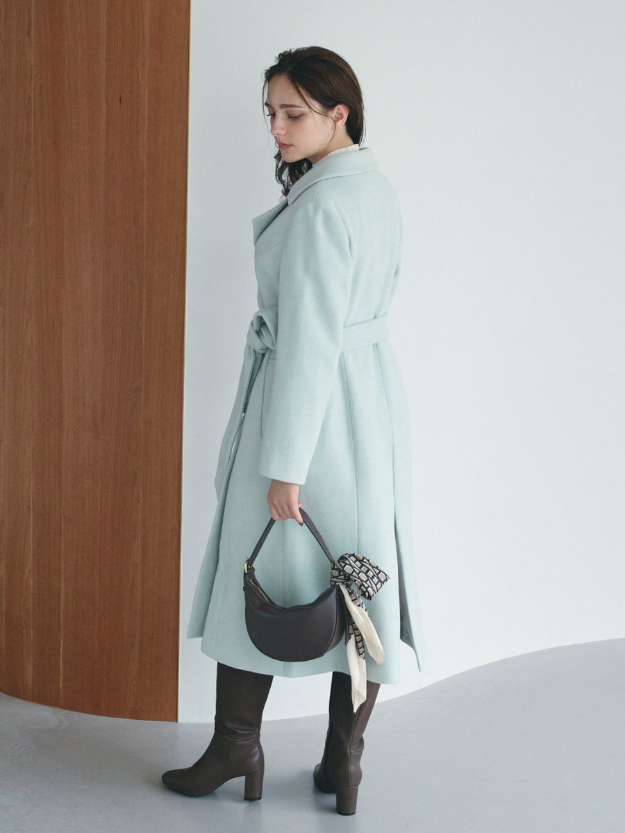for_overe's tweet photo. ─ ÉTOFIE（エトフィ）─

Lamb wool-blended classic melton coat
｜MINT

冬の装いに、澄んだミントの彩り。

しなやかなメルトン素材が描く、
上品で美しいシルエット。

𝑆𝑝𝑒𝑐𝑖𝑎𝑙 𝑂𝑓𝑓𝑒𝑟
10/26 𝑚𝑜𝑛 10:00まで 5%OFF

https://t.co/0xX0tsYnVQ https://t.co/9cBVz1sD7z