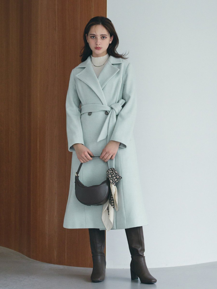 for_overe's tweet photo. ─ ÉTOFIE（エトフィ）─

Lamb wool-blended classic melton coat
｜MINT

冬の装いに、澄んだミントの彩り。

しなやかなメルトン素材が描く、
上品で美しいシルエット。

𝑆𝑝𝑒𝑐𝑖𝑎𝑙 𝑂𝑓𝑓𝑒𝑟
10/26 𝑚𝑜𝑛 10:00まで 5%OFF

https://t.co/0xX0tsYnVQ https://t.co/9cBVz1sD7z