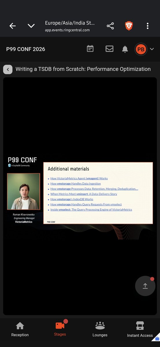 Pradeep85617206's tweet photo. It's crazy what all it takes to design a time series database capable of processing millions of transactions per second plus bound to the time. Thanks for the great talk @hagen1778 and @ScyllaDB @P99CONF #P99CONF https://t.co/8uHFt2TFlc