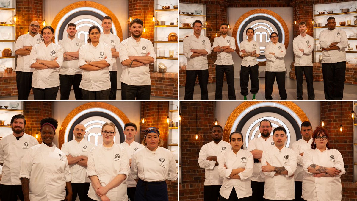 bbcpress's tweet photo. 4 professional chefs. 7 weeks of competition. 1 coveted trophy 🏆

Meet the chefs competing in Series 19 of MasterChef: The Professionals on BBC iPlayer and BBC One.

Read more ➡️ https://t.co/z045AixGIj https://t.co/931op8X2V4