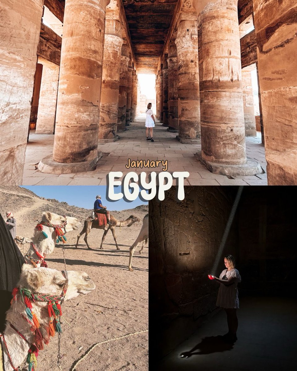 PauJern's tweet photo. Which month and country are you most excited to visit in 2026? Comment below and tag your travel partner. January: Egypt
February: Philippines
March: Thailand
April: Laos
May: Italy
June: Australia
July: Indonesia
August: Croatia
September: USA https://t.co/t9hL36bNiD