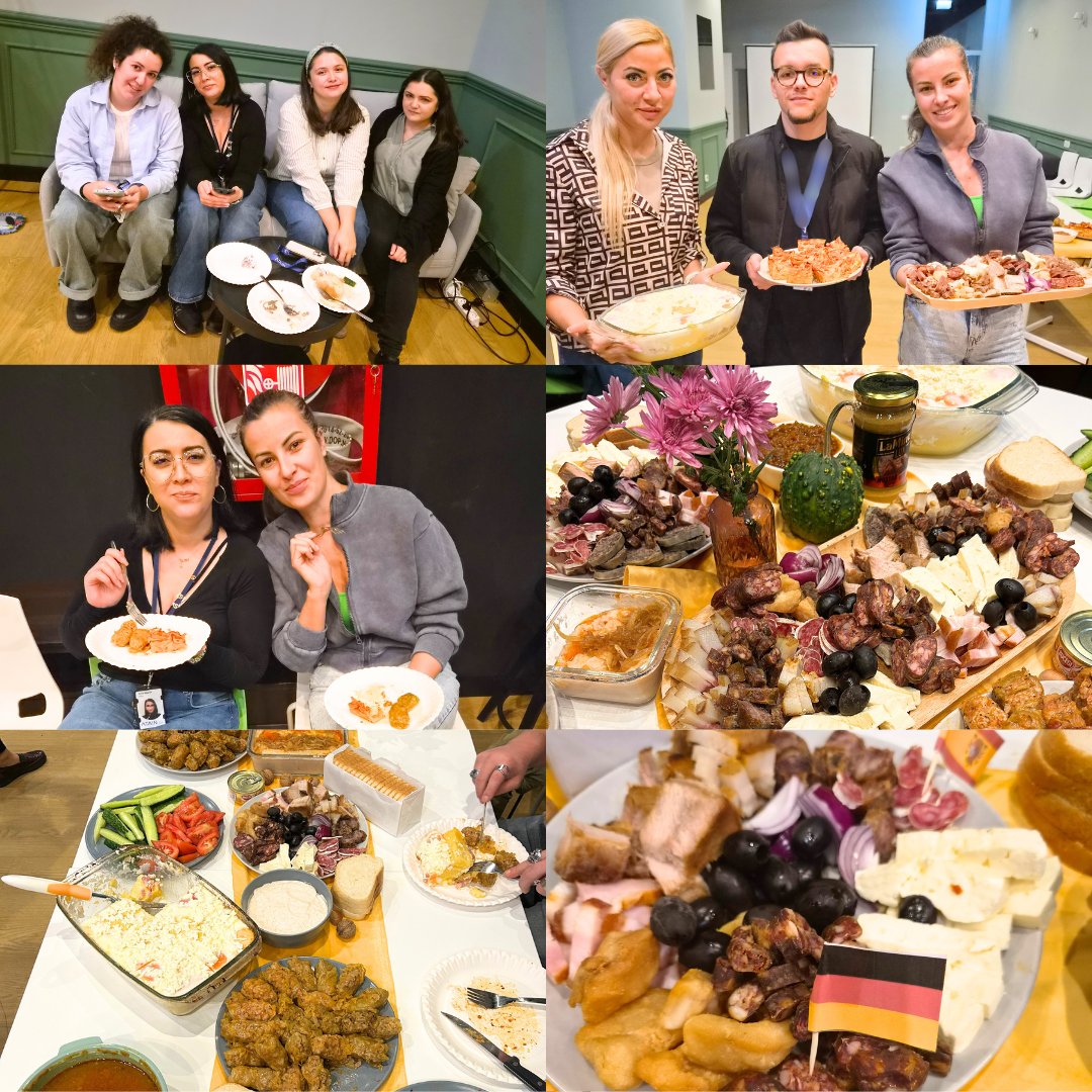 Go_Atain's tweet photo. Our #Romania team brought its own flavour to the #celebrations, with fun prop-filled pictures, a gratitude wall that put appreciation in the spotlight, and a scrumptious #potluck. It’s these simple, joyful moments that make our #workplaceculture something truly worth celebrating! https://t.co/1851xJXGQK
