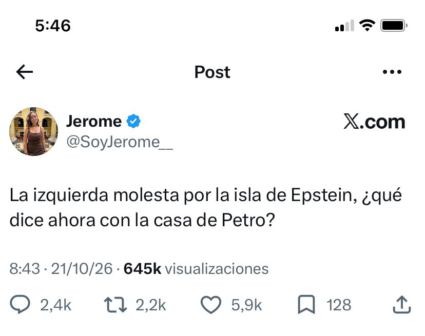 Rivas_Santiago's tweet photo. “me molestaría la Isla Epstein si fuera hecha por la izquierda de mi país, porque la pederastia probada y documentada importa menos que una acusación sin pruebas si el acusado es el líder político del otro lado, a diferencia de la gente linda y buena en los Epstein files” https://t.co/18RqYVXPv7