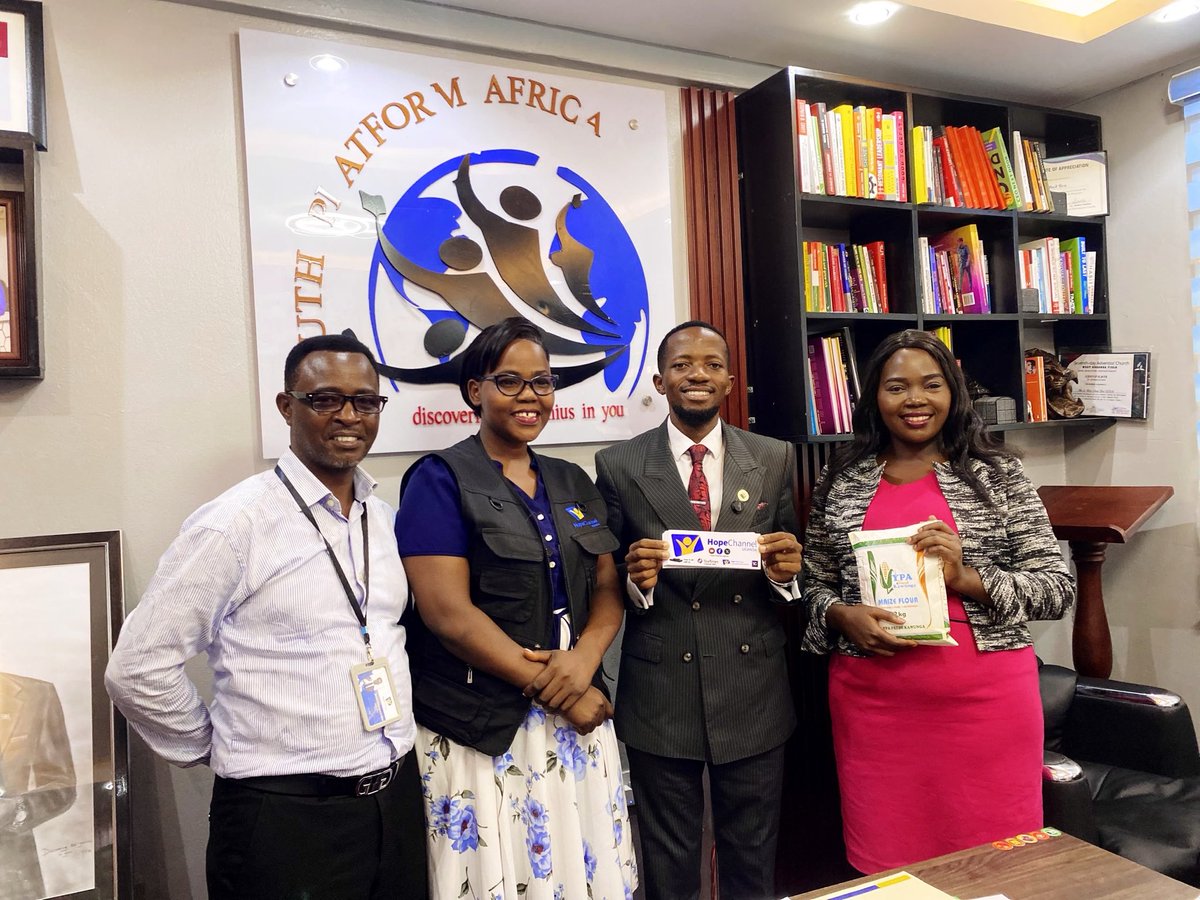 HopeChannelUg's tweet photo. Hope channel Uganda team led by the manager @NamakumbiJ visited @YPAGoats We cannot wait to see how much we achieve together, for MISSION.
The message of Hope will reach all people, with support from all people. @HopeMedia_ECD @adventistchurch @Hope_Channel #AllThingsNew #Uganda https://t.co/C8ncpt5mBm