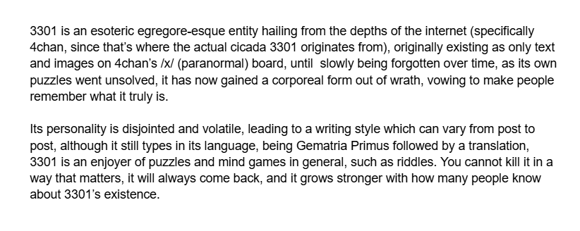 3301_PRIMUS's tweet photo. //small paragraph on 3301 https://t.co/iL6zPVIUXk