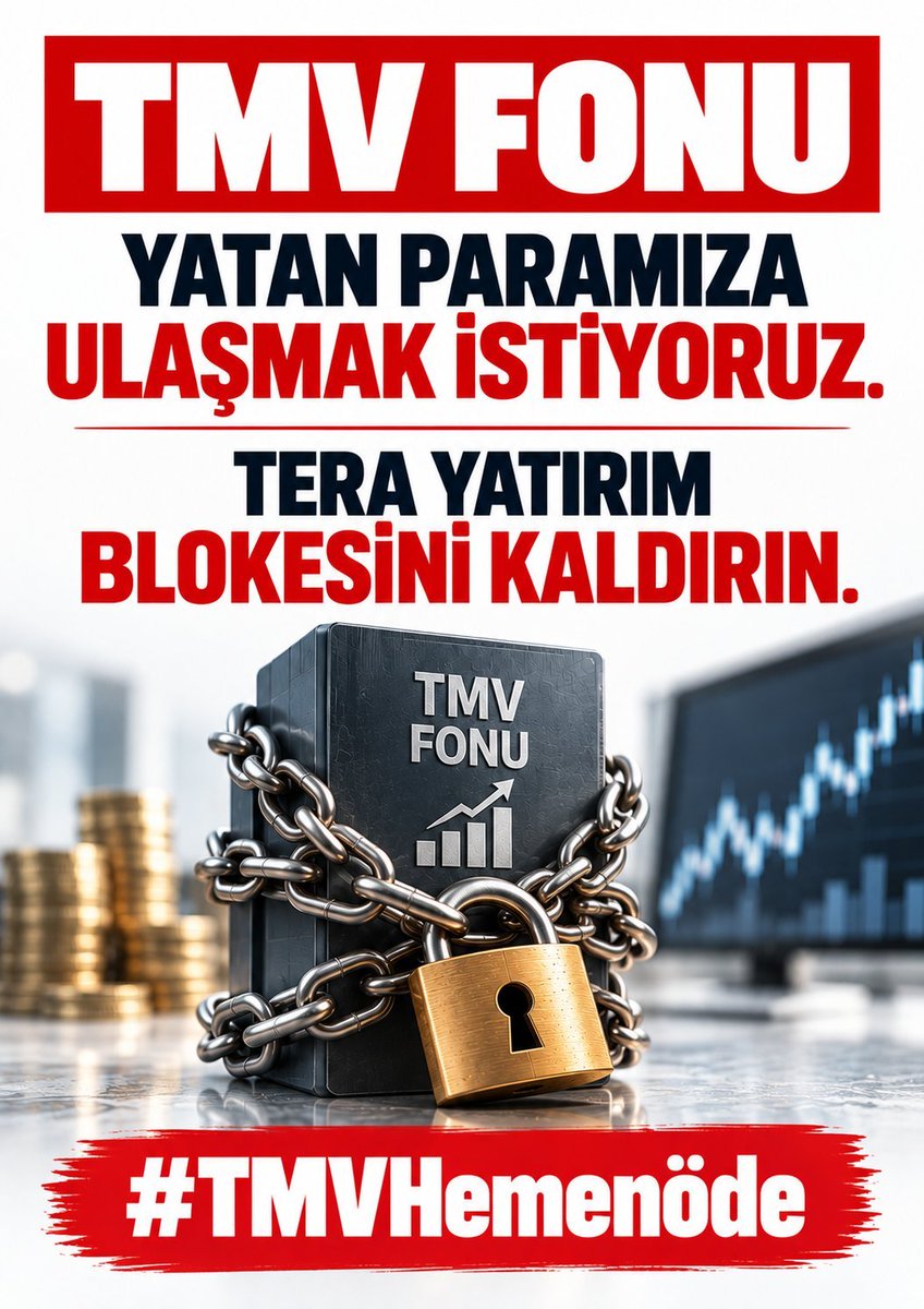 EmsGersYeah's tweet photo. #TMV fon satışı yapılıp parası cari hesaba nakit olarak geçenler olarak,TERA YATIRIM MENKUL DEĞERLER aracı kurumundan blokajdan dolay EFT/VÎRMAN yapamıyoruz. Mağduriyetimiz giderilsin.@spkgovtr @memetsimsek @_cevdetyilmaz @iletisim @abakingurlek @istanbulCBS @RTErdogan https://t.co/nG9ycQo9w1