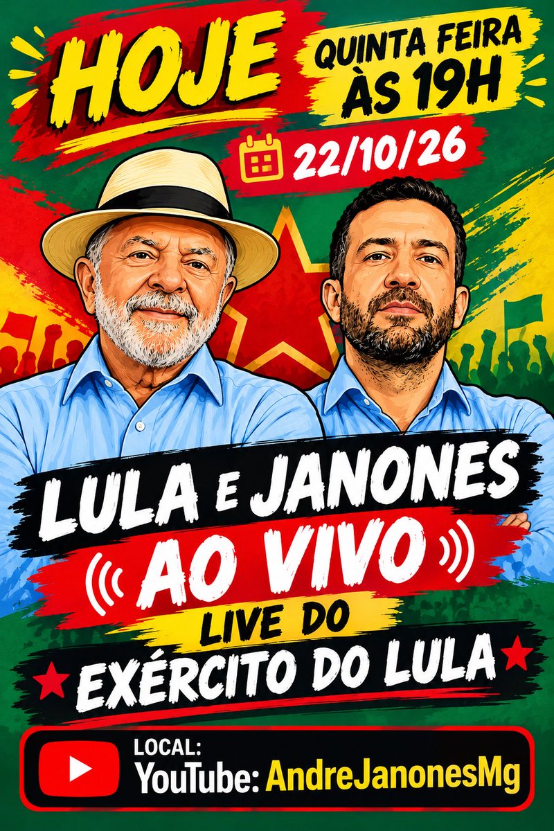 opsdinha's tweet photo. Começamos o dia como? Só na espera pela hora da live! Hahah 

#LulaEJanonesAoVivo19h https://t.co/H1tZ2RZd23