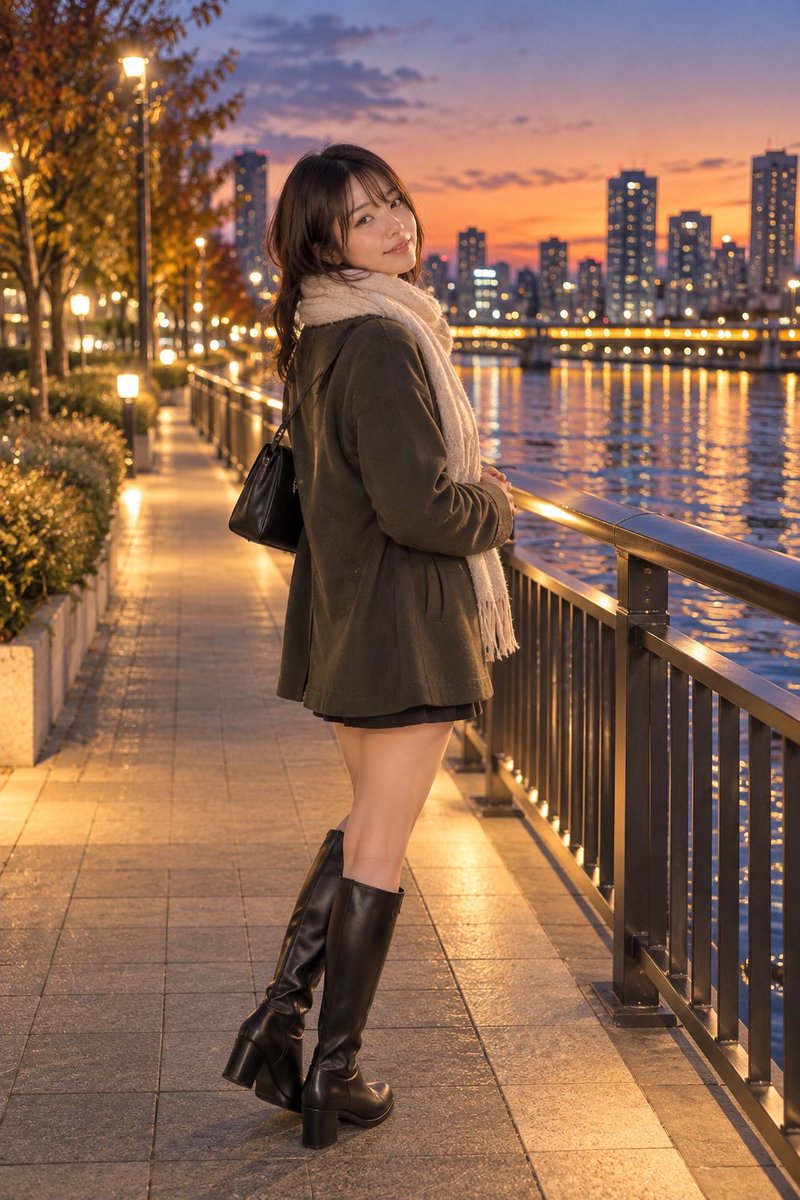 ai_gravure_lab's tweet photo. 「ねぇ、もう少しだけ一緒にいよ？🥺💕」

夜景が綺麗だから、まだ帰りたくないな…🌙

あと少しだけ、付き合ってくれる？☺️

#AI美女 #AIグラビア #夜景デート #AIart https://t.co/nSkaO31vOS