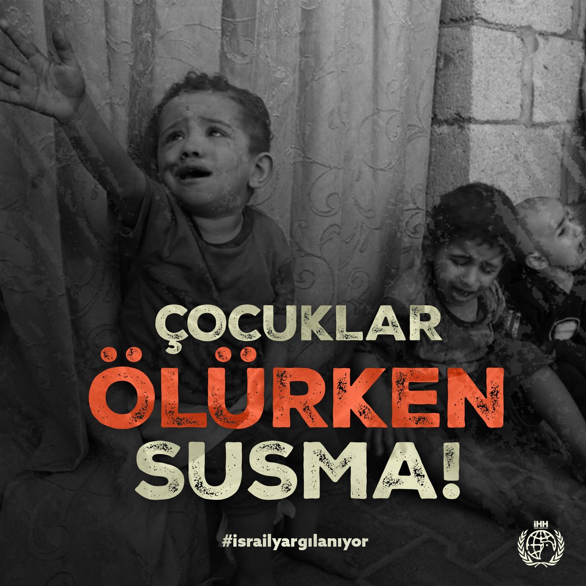 ihhinsaniyardim's tweet photo. ÇOCUKLAR ÖLÜRKEN SUSMA!

#israilyargılanıyor https://t.co/aaMvyeCLYw