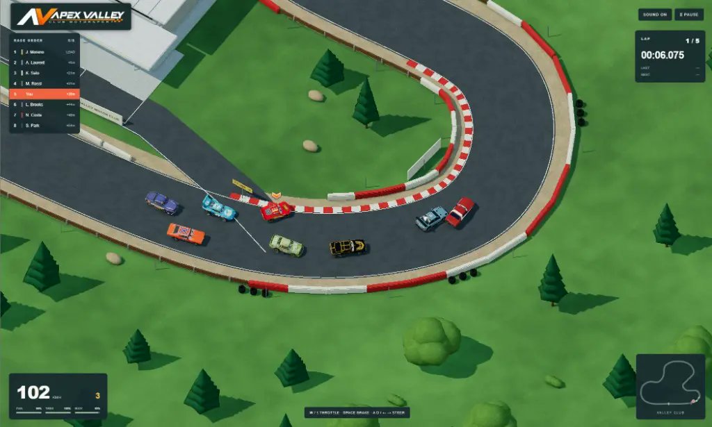 gamingdebugged's tweet photo. Apex Valley Club Motorsport lets you design your own race tracks, drive them, and share them. Funatic Games is building something different here. 

#ApexValley #RacingGames #IndieGaming https://t.co/H2qwBvL5d8