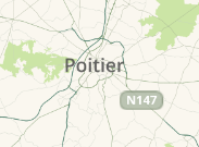 Yamaric's tweet photo. @Waze_France 
bonjour,
pour vous signalez que c'est PoitierS  … https://t.co/5vqexC2kXf