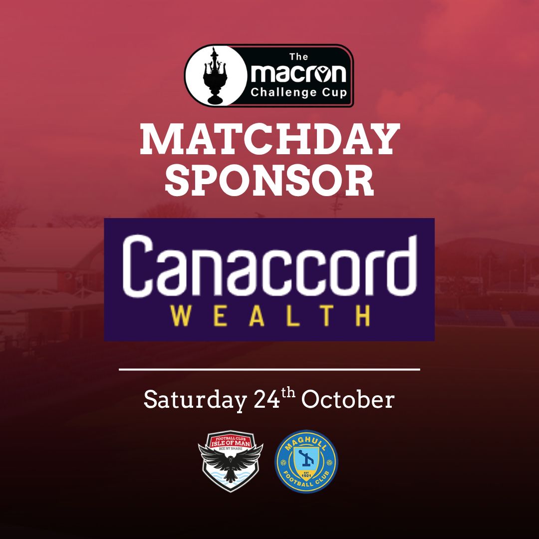FCIsleOfMan's tweet photo. A big thank you to Canaccord Wealth for sponsoring our upcoming Macron Cup fixture🏆️
Your support means a great deal to the club as we look forward to another important cup tie 💪
#ravens #isleofman #macroncup https://t.co/3gJGHhWuGp