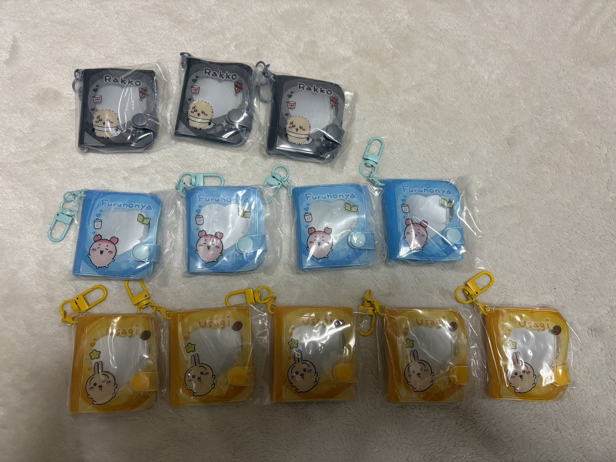 cauliflower615's tweet photo. 【交換】ミニコレクトブックキーホルダー2

📍譲：うさぎ×5、古本屋×4、ラッコ×3
📍求：2枚目以降、定価（+送料）

モモンガが全然来てくれず大量になっちゃったので交換だします！

都内手渡し>>郵送
検索からでもご気軽に！
よろしくお願いします🙇‍♀️ https://t.co/fjX9r9GyIi
