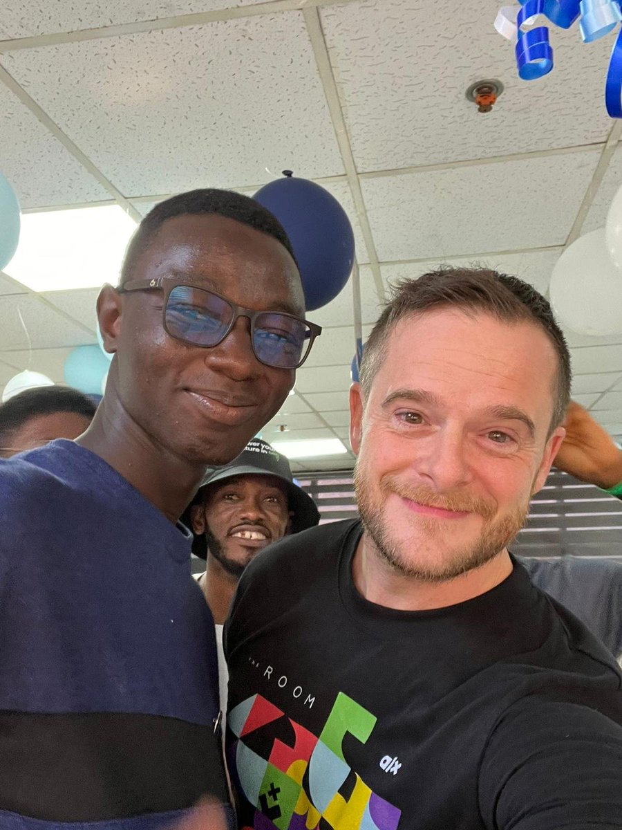 jbarbier's tweet photo. Today I have a special partnership to announce, with @DohouDaniel10's community @Algorithmia_SE. 🥳

Daniel has been a learner of mine now in two different programs: #ALX_SE at @alx_africa and Intro to AI and LLMs at @CyberiadLabs. Since then, he has become a leader both in terms of work but also in giving back to the community. I couldn't be more proud of him and I am so happy and excited to be supporting him with this partnership.

Let's Go Daniel!

Read more here: https://t.co/j5lzwxQic2