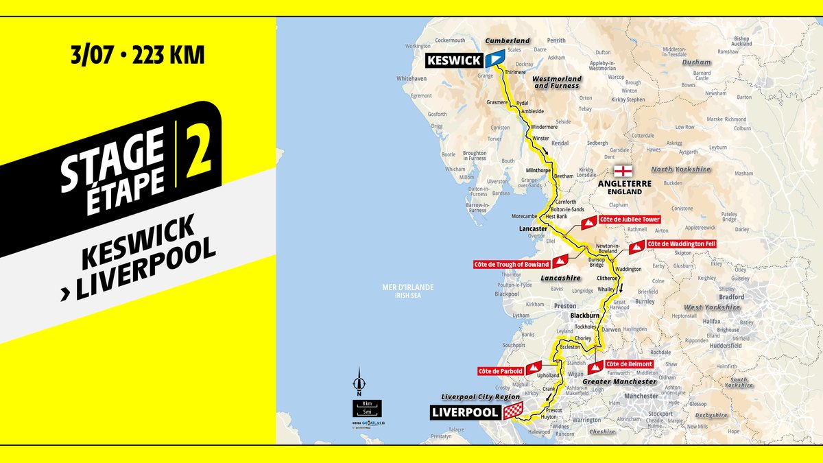 CultureLPool's tweet photo. #News | 📣 The Tour de France 2027 route is revealed! 🚲

Riders will travel through Knowsley and St Helens before a super sprint finish along Liverpool’s iconic waterfront!

We can’t wait to see the world’s best riders racing on our local roads! 🎉

Get all the details 👉 https://t.co/k0hB8cBhst