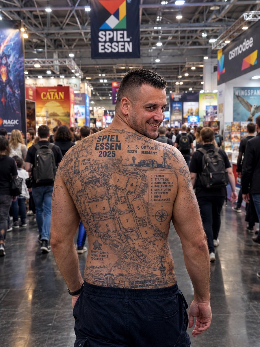 vazkez_javi's tweet photo. Estamos on fire! El Michael Scofield de #Essen26 https://t.co/wzlcTW8TZw