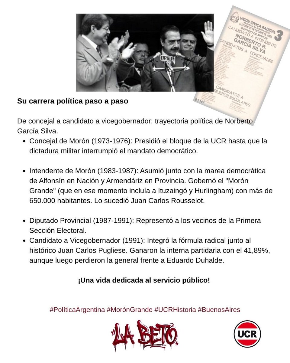 LaBetodeMoron's tweet photo. En un nuevo aniversario de tu nacimiento celebramos y mantenemos tu recuerdo presente siempre, luchamos por tu legado.
Seguimos tu camino.
Somos Le Beto!
Somos distintos 
Somos UCR
#ucr #moron https://t.co/UXykVL0H4g