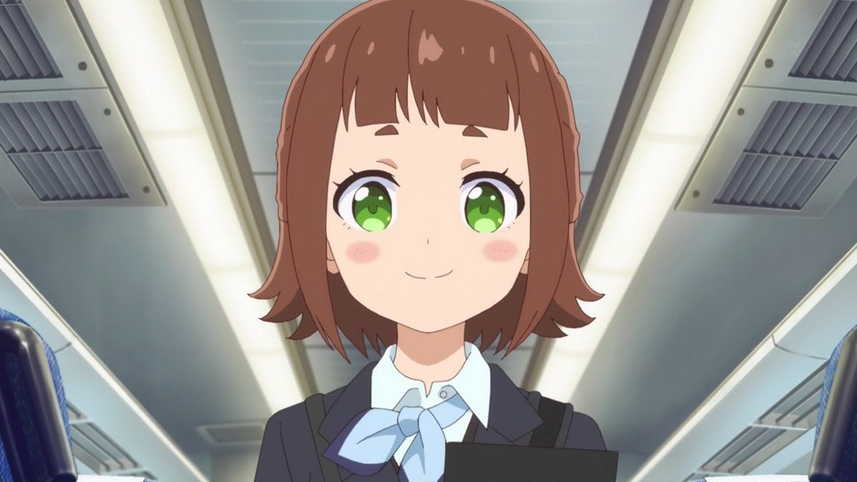 『てつりょー！meet with 鉄道むすめ』第3話 感想｜特急アテンダントと初任給反応画像23