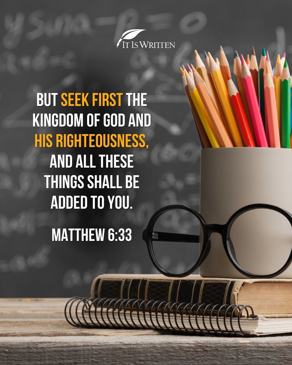 itiswritten's tweet photo. ☝️Start with the Alpha &amp; Omega, and He will help you everything in between. https://t.co/oNzKu1mIyt