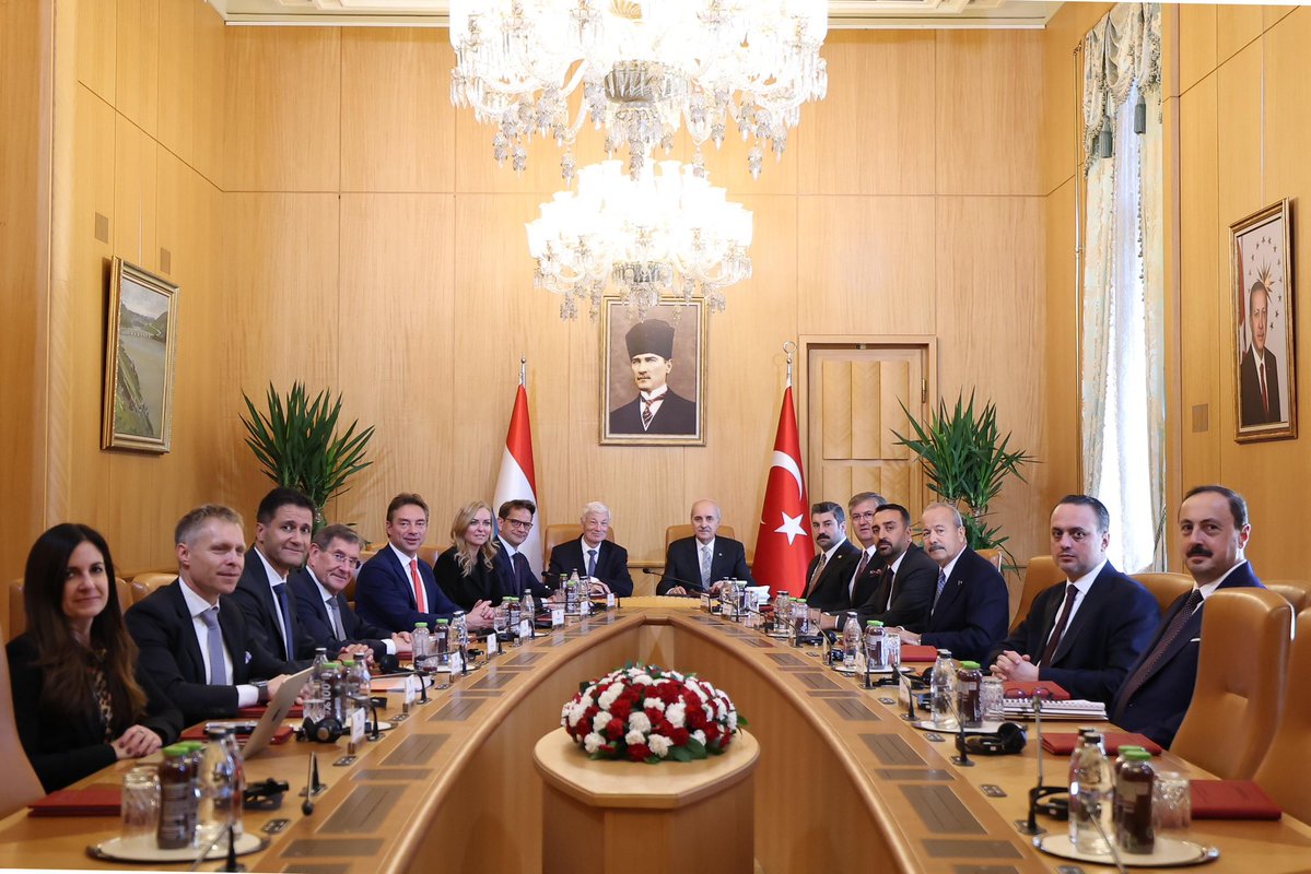 ibrahimeyyupogl's tweet photo. TBMM Başkanımız Sayın Numan Kurtulmuş’un başkanlığında, Lüksemburg Temsilciler Meclisi Başkanı Sayın Claude Wiseler ve beraberindeki heyetle Gazi Meclisimizde bir araya geldik.

Görüşmemizde ikili ilişkilerimizi, parlamentolar arası iş birliğini ve bölgesel gelişmeleri değerlendirdik.

Sayın Wiseler’e ve heyetine ziyaretleri için teşekkür ediyor, görüşmemizin hayırlara vesile olmasını diliyorum. 🇹🇷🇱🇺

@RTErdogan @NumanKurtulmus