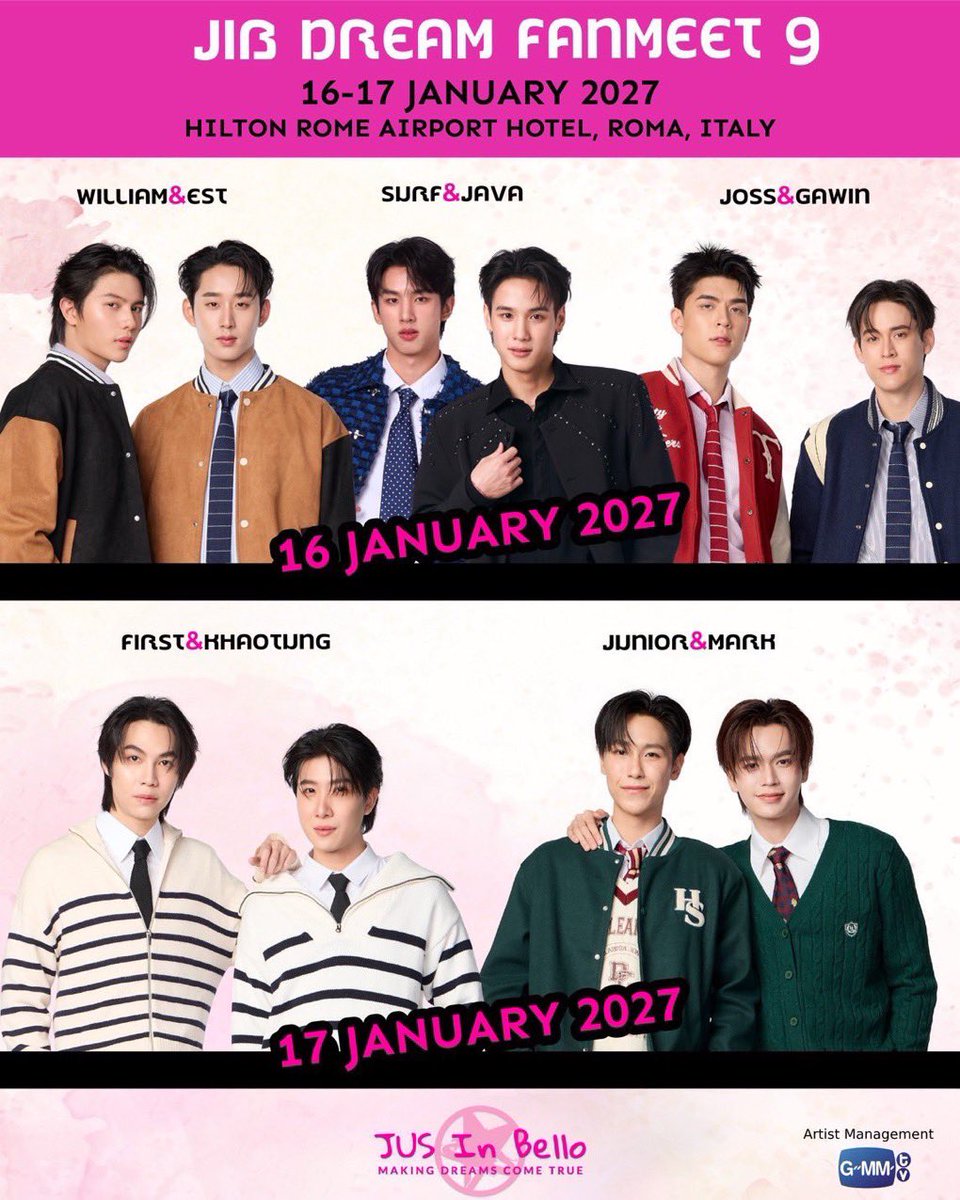 firkhaoarelove's tweet photo. 8th Jan in Mexico, 10th Jan in Brazil, 13th Jan in Colorado and then 17th Jan in Rome, it’s gonna be a crazy 10 days for firkhao😭 I also am so hyped that they start their year like this because I pray that they stay this busy and blessed the entire year🥺🫶 To many more fms💃 https://t.co/NiBqBD10uR