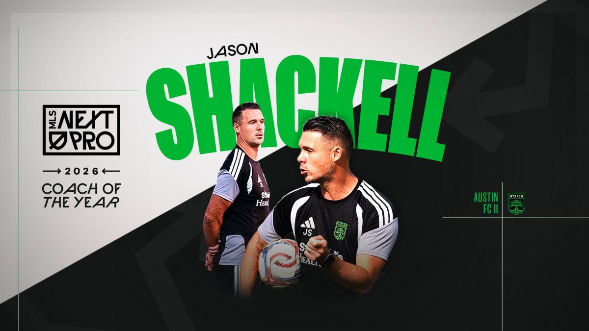 Soccerwriter's tweet photo. MLS NEXT PRO HONORS: Austin FC II’s Shackell named coach of the year
https://t.co/iqHyk9Zqht
#MLSNEXTPro #AustinFCII #Shackell https://t.co/lvah890D73