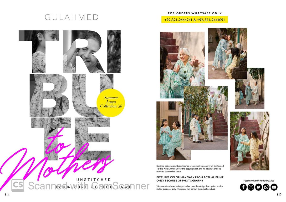 BiaSouza025's tweet photo. Gul Ahmed Original Lawn Collection

Printed lawn dupatta, printed lawn shirt, and dyed trouser. Premium unstitched 3-piece fabric set. Available now. Order today. Call: 01973-832822 https://t.co/fe2sGCoDVb