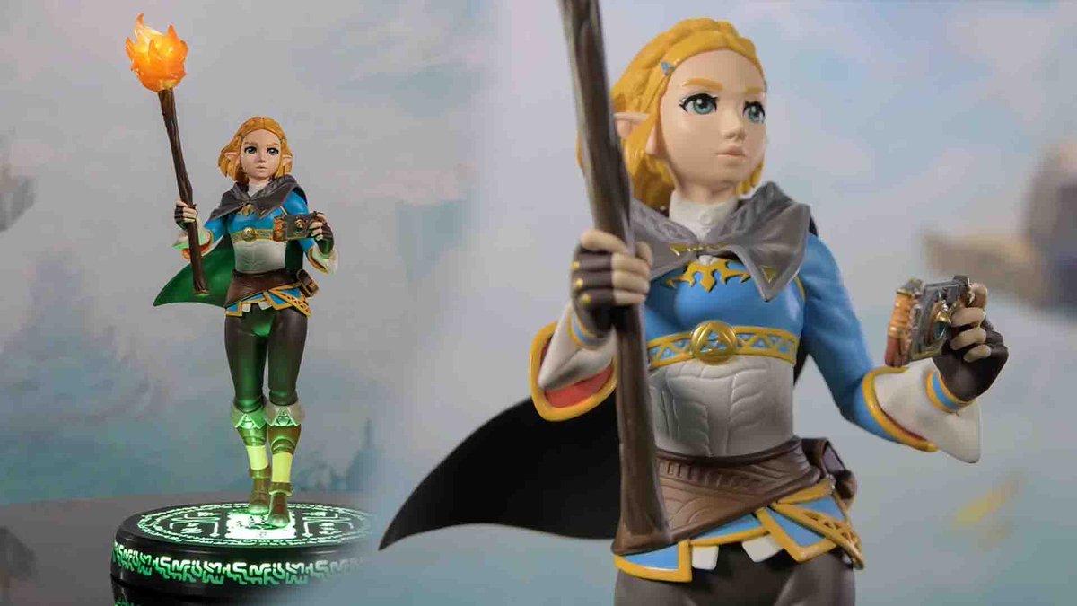 NinWire's tweet photo. First 4 Figures has opened up pre-orders for the new Tears of the Kingdom Zelda statue. 

https://t.co/R4LG7rU49D https://t.co/sgKVyZDltu