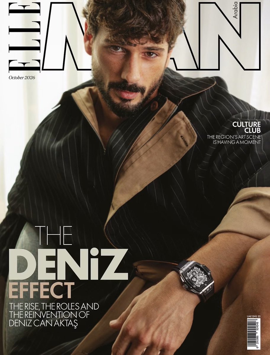denizcanakFC's tweet photo. Elle Man Arabia Ekim sayısında, Deniz Can Aktaş. https://t.co/lmSHmkEGdm