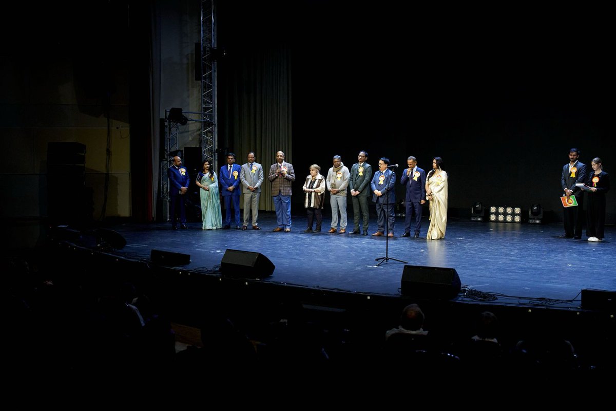iccr_moscow's tweet photo. On October 10, "Chandni Raatein", a musical adaptation of Dostoevsky's "White Nights", was presented at Bauman University. Event was organised by the JNCC, Moscow, Overseas Bihar Association and the F. M. Dostoevsky Literary Memorial Museum.
@vkumar1969
@iccr_hq
@IndEmbMoscow https://t.co/u6UCpfyovW