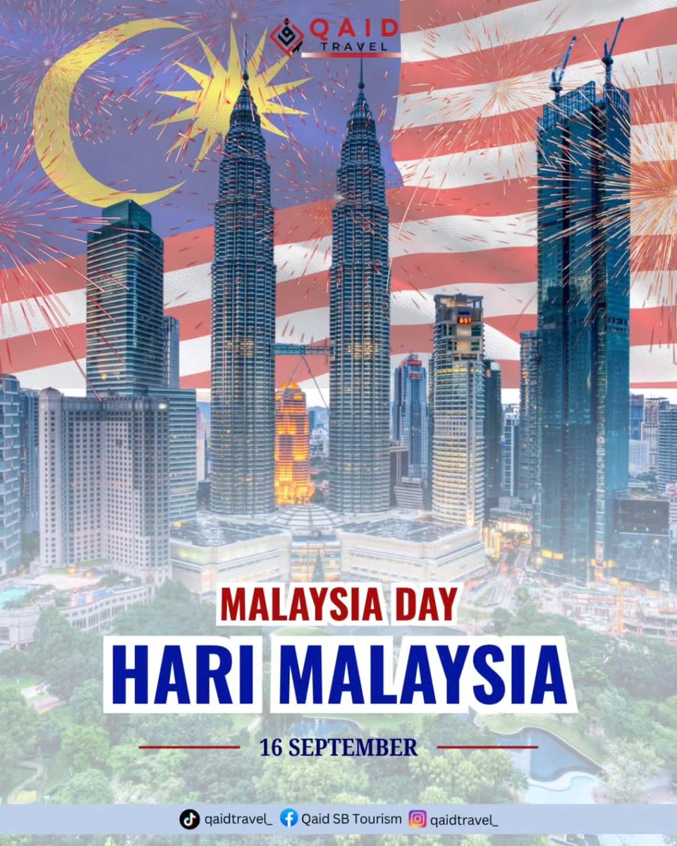 ChaconZan's tweet photo. Sejak 16 September 1963, kepelbagaian budaya dan latar belakang menyatukan kita sebagai Malaysia. Di mana pun kita berada, tiada yang menandingi hangatnya tanah air. Selamat Hari Malaysia! https://t.co/c9zW5VLAWq