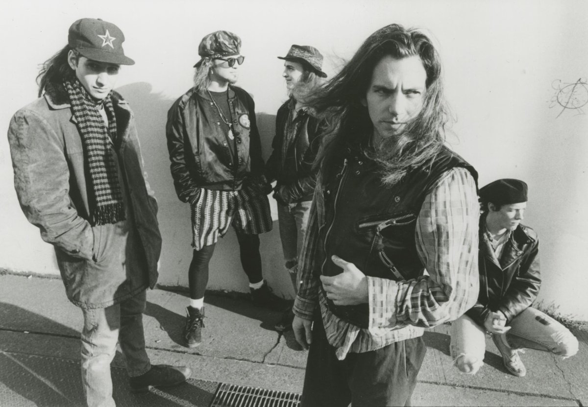 PearlJam's tweet photo. To 36 years and beyond 🌠

📸: Lance Mercer, Anton Corbijn, Danny Clinch, Geoff Whitman https://t.co/s4T8yZupR2