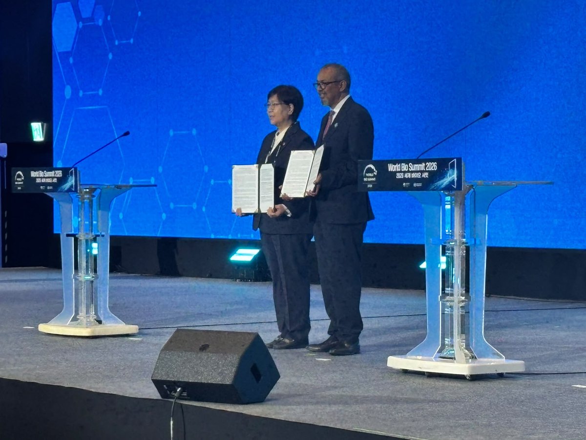 DrTedros's tweet photo. Artificial intelligence holds enormous promise for health. @WHO welcomes today’s announcement of the Seoul Declaration on #AI in Healthcare for Responsible Innovation and Global Solidarity: https://t.co/8M3zj7CyUO

Safe and sustainable AI depends on strong foundations: secure infrastructure, well-governed data, capable regulators, sustainable financing and stronger cybersecurity. @WHO is supporting countries in building these foundations through the Global Initiative on AI for Health and the upcoming Global Strategy on Digital Health 2028–2033.

Guided by the Seoul Declaration’s principles of human dignity and global equity, our collective responsibility is to translate this promise into AI for health systems that are safe, effective and worthy of patients’ trust.