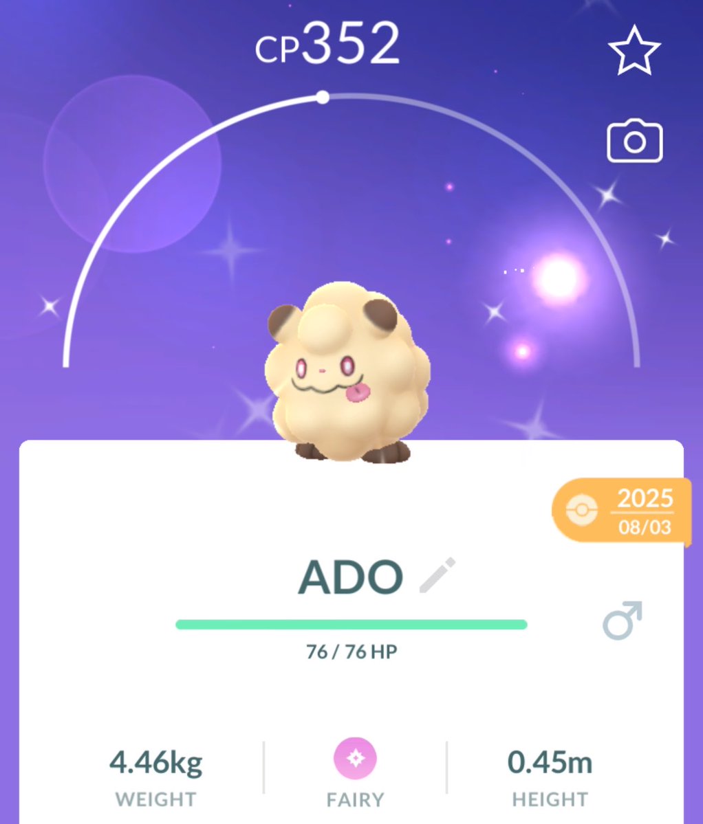 Its_Bootz's tweet photo. @ado1024imokenp Happy anniversary!!! I caught him at your show and named him ADO!!! ♥️♥️ https://t.co/L5HWQKXGdZ