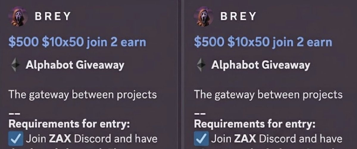breyonchain's tweet photo. $1,000 giveaway is live in the @ZaxWeb3 dc for active members only.

A few huge updates dropping soon. https://t.co/0x0Eo03yP0