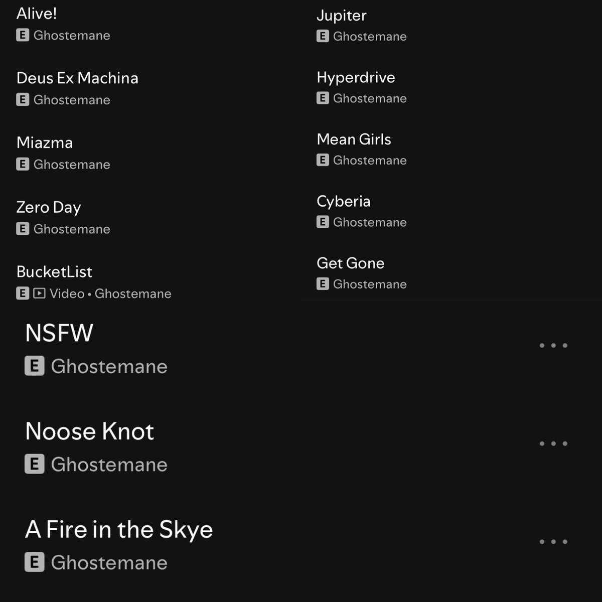 RubysNephew's tweet photo. GHOSTEMANE - “AM:FM” RELEASING @ MIDNIGHT IN YOUR TIMEZONE 

13 TRACKS // 33 MINUTES https://t.co/x1TmnWcCwl