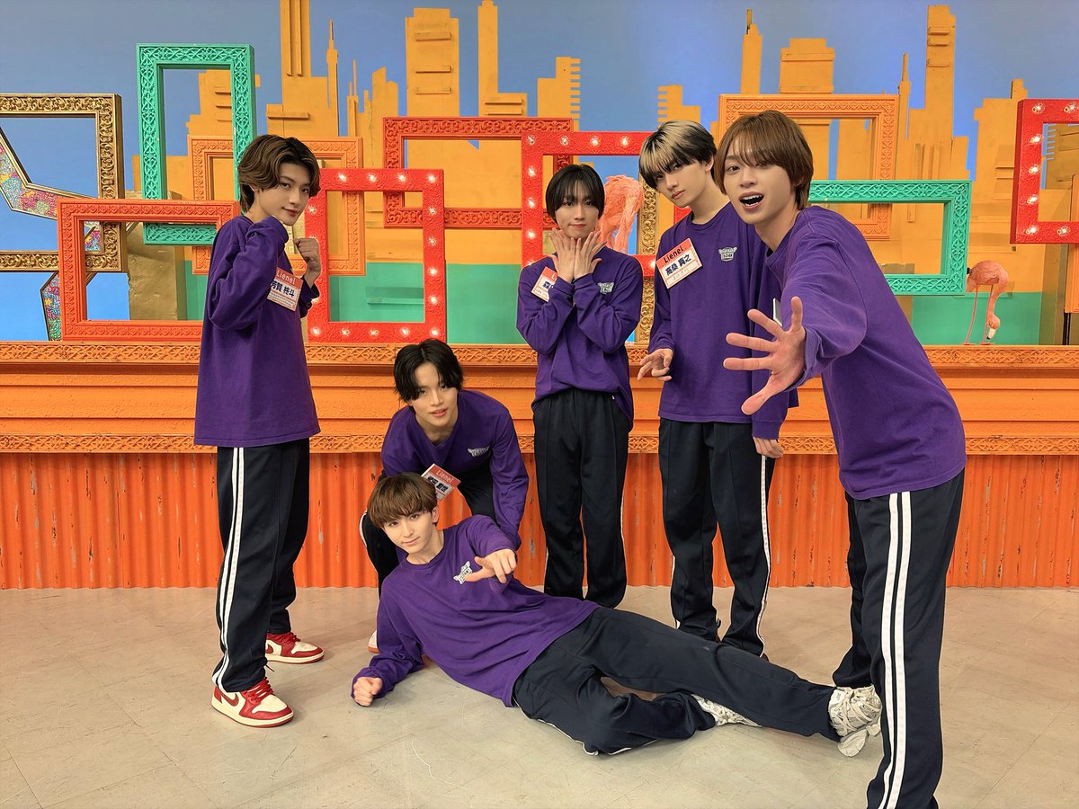 Lienel_official's tweet photo. #DANDANEBiDAN
ありがとうございました！

「ZEN!RYOKU!超絶🔥熱血🔥爆裂🔥バラエティ選手権🏆」
前編いかがでしたか？

過去の放送も含め、見逃し配信はU-NEXTで！
🔗https://t.co/tFaRskWBot

後編の放送もお楽しみに✨

#ダンエビ
#Lienel #リエネル https://t.co/xXU0eY6C2r