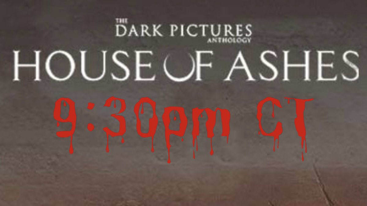 DarkLord4ZO's tweet photo. 🎃👻TONIGHT AT 9:30pmCT🎃👻
🚨We are Going live 🚨 
🔥House of Ashes 🔥
⚠️Don’t Miss Out on all The Horror👀
Come watch at - https://t.co/VYBqf46opx ⬅️ https://t.co/YwPKALnRHC