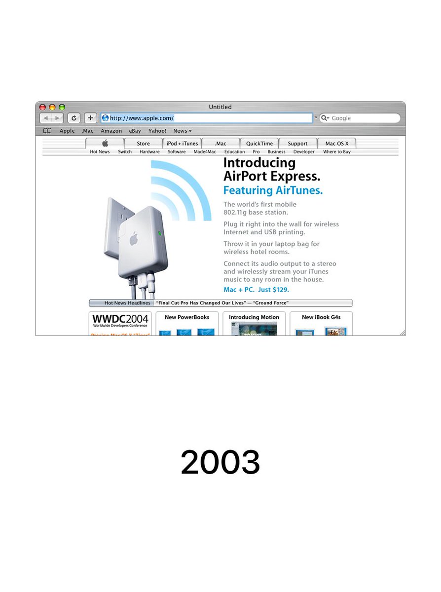 hellomacfolio's tweet photo. Safari 1.0 (2003) vs Safari on macOS 27 (2026) https://t.co/Pd1EVzczmW