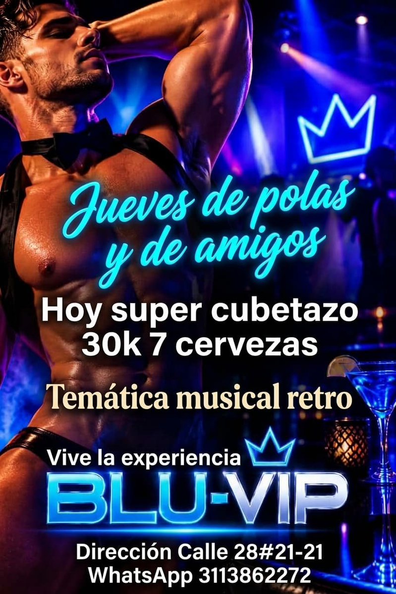 BluBarVIP's tweet photo. Jueves de Amigos en BLU-VIP, No Cover Por la Compra hoy del Super Cubetazo $30k 7 Cervezas
O el tradicional de $ 20k 4 Cervezas
Disfrutas de nuestros espacio  y goza,  de una Excelente Atención,  de nuestra nueva administración. Por que somos  el punto de encuentro seguro, https://t.co/MV9AK6Brg1