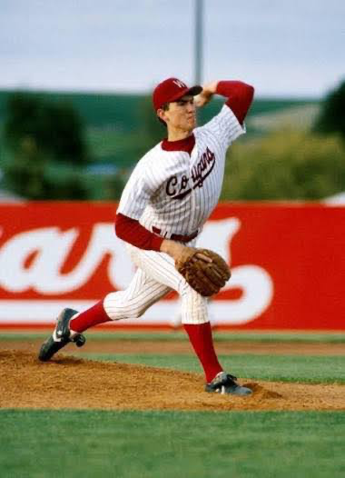 PuckSports's tweet photo. John Olreud in 1988 is the greatest season in college baseball history. 

15-0 , 2.49 ERA, 113 strikeouts
.464 BA / .555 OBP / .876 Slug
23 HR / 81 RBIs

@wsucougarbsb is unveiling a statue tomorrow outside the baseball stadium. https://t.co/v668GLuylF