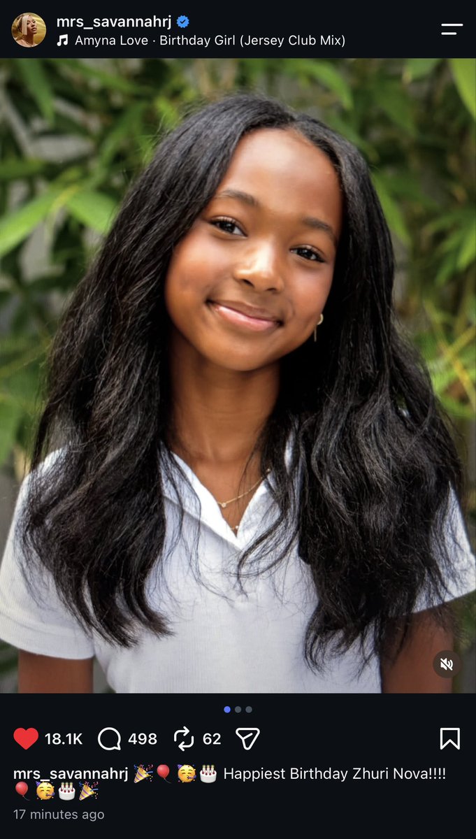 Bronupdates's tweet photo. Savannah James wishes her daughter Zhuri a Happy Birthday via Instagram. 🎉🎈❤️ https://t.co/qx7gPJaoez