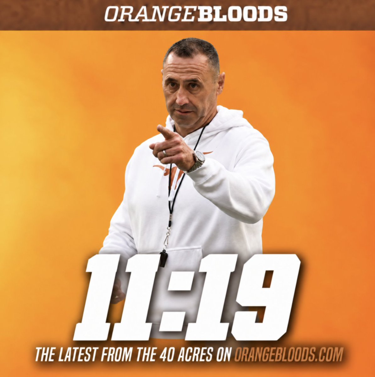 CodyCarpentier's tweet photo. Texas is 2-0 with an average point differential of +38, when Steve Sarkisian shows up for his Thursday availability before 11:20...

They are 2-2 with an average differential of (-.5) when Sarkisian shows up after 11:20

Sarkisian showed up at 11:19 on Thursday. https://t.co/w69V6wgE2M