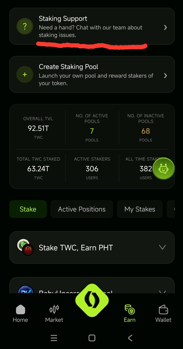 TiwiDev001's tweet photo. Most users doesn't know what the staking support on the stake page is and yet, it is one of the most intelligent and interesting feature of @TIWIProtocol 

The staking support is not a generative AI like the floating TIWI AI. It is a powerful AI agent with its own mind. If a stake is successful but can't be seen on the staking active position page, this Agent is capable of fetching the stake records from blockchain and upload it on the platform database and resolve the issue without a human intervention. 

Explore @TIWIProtocol deeply, there's much to learn and experience on it. Give us one more year, you will not believe what what @TIWIProtocol will be capable of. 

In another news, TiwiFlix 2.0 will be released this year.