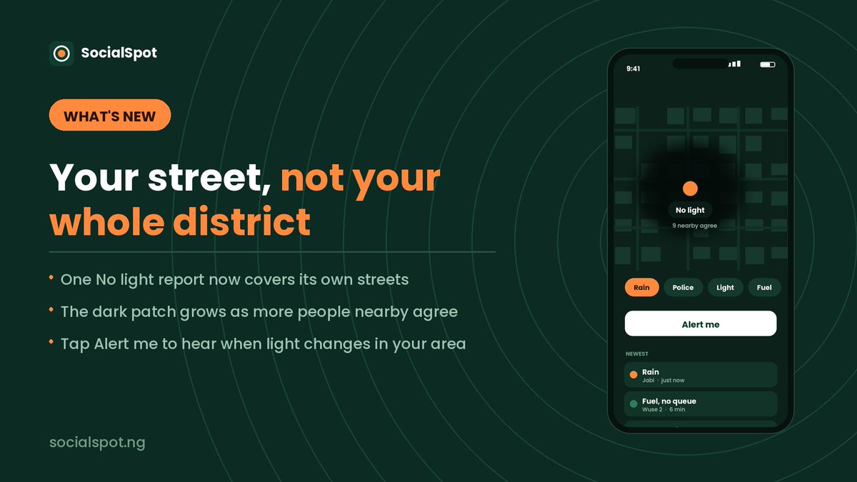 socialspotng's tweet photo. What's new?

Reports are more granularly detailed #socialspot #socialspotng https://t.co/1nbTWDOy7I