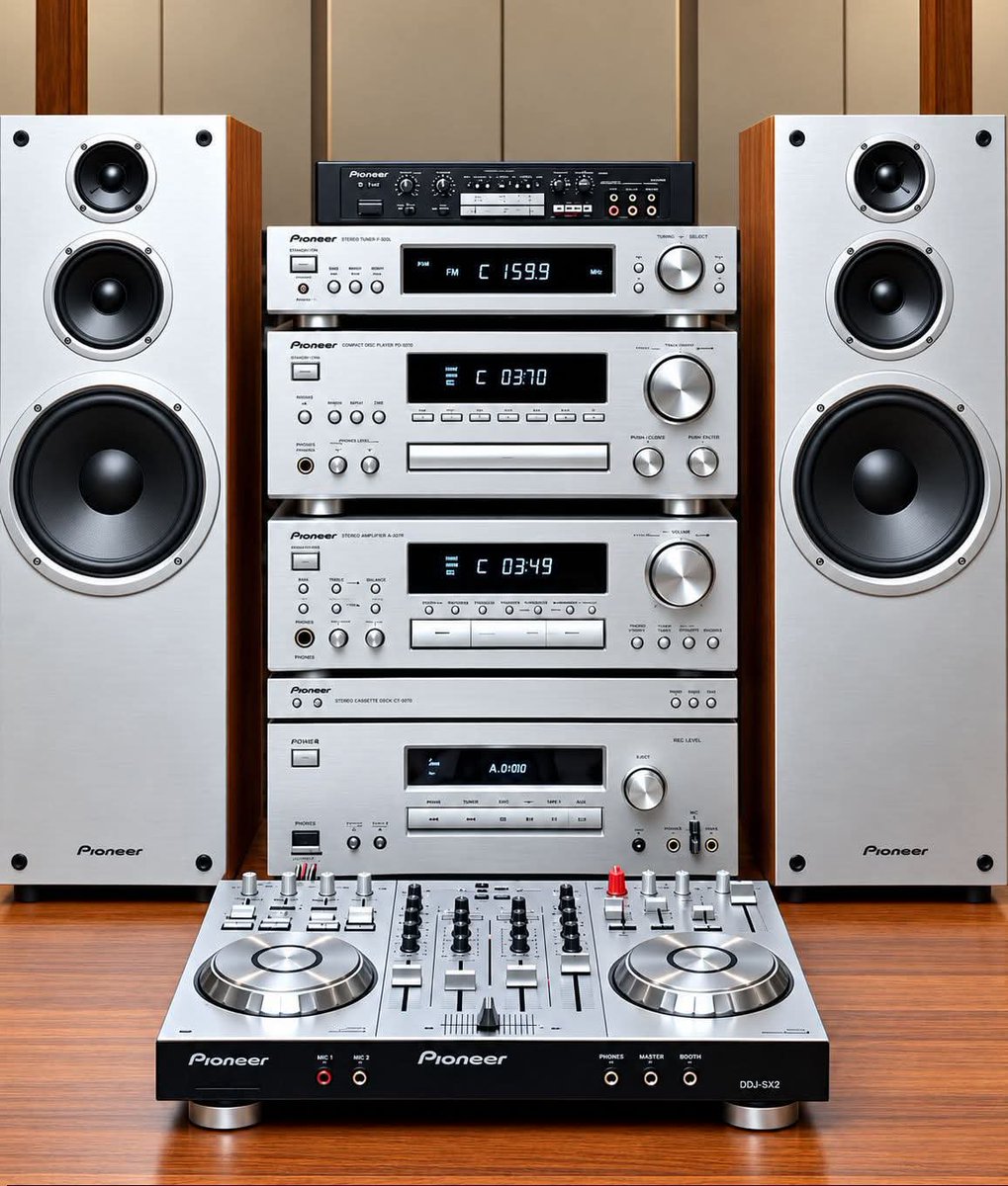 hidehidechang's tweet photo. 🔥 Pioneer Vintage Stereo Hi-Fi System 🎶🔊✨ Powerful Speakers | Premium Silver Audio System | Professional DJ Controller 🎧❤️🎵 Classic Style, Ultimate Sound Experience! Old Is Gold! 📻🔥

#Pioneer #VintageAudio #StereoHiFi #DJController #AudioLovers #RetroStereo https://t.co/byFXfNHTYn