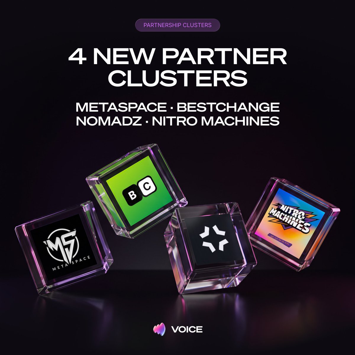 voicecc's tweet photo. Social Camp just got 4 new partners

https://t.co/EEIvaOmxYh

space survival, smart exchanges, crypto travel and RC racing  each one comes with its own rewards
here's what's inside 👇 https://t.co/UMMqU8jttl